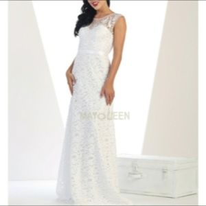 May Queen NWT Designer Wedding Dress